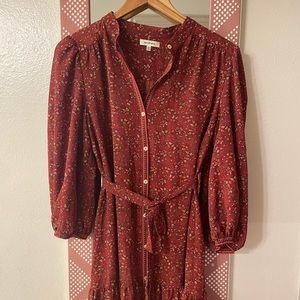 Max studio dress size large BoHo style perfect for fall